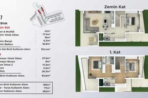 Villa for sale  in Famagusta, Northern Cyprus, 3 bedrooms, 262m2, No. 226978 – photo 13