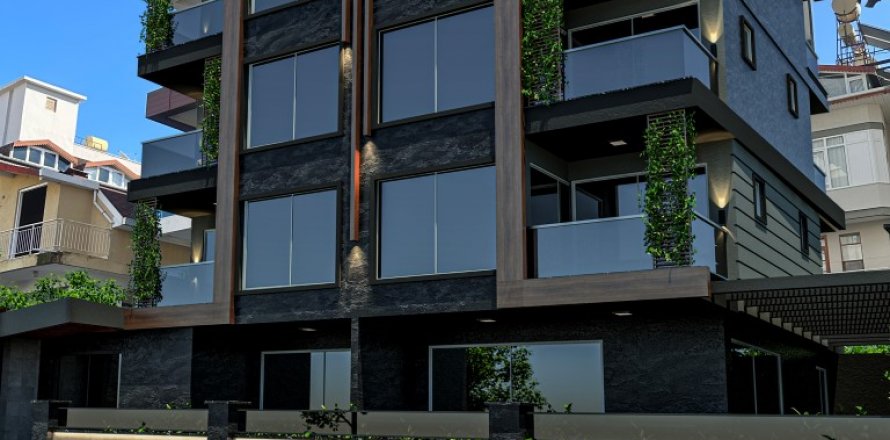 1+1 Leilighet  i Alanya, Antalya, Tyrkia Nr. 90951