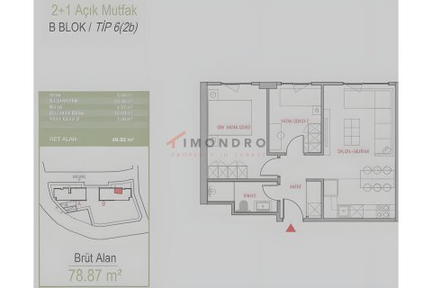 2+1 Wohnung in Gaziosmanpasa, Istanbul, Türkei Nr. 216175 - 14