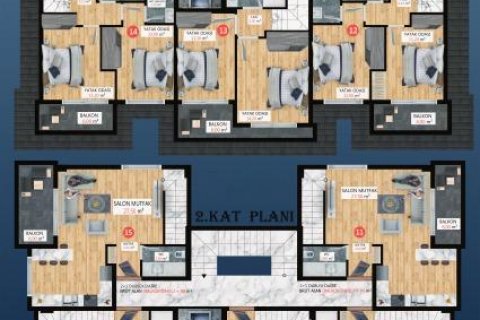Wohnung in Alanya, Antalya, Türkei Nr. 94730 - 15