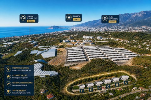 4+1 Wohnung in Kestel, Antalya, Türkei Nr. 45838 - 25