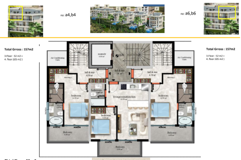 4+1 Wohnung in Kestel, Antalya, Türkei Nr. 45838 - 29