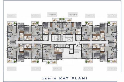 Apartment for sale in Alanya, Antalya, Turkey, 53m2, No. 93698 – photo 22