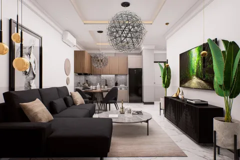 1+1 Lejlighed i Alanya, Antalya, Tyrkiet Nr. 224031 - 5