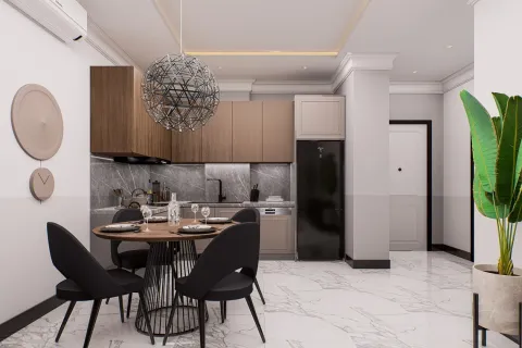 1+1 Lejlighed i Alanya, Antalya, Tyrkiet Nr. 224031 - 4