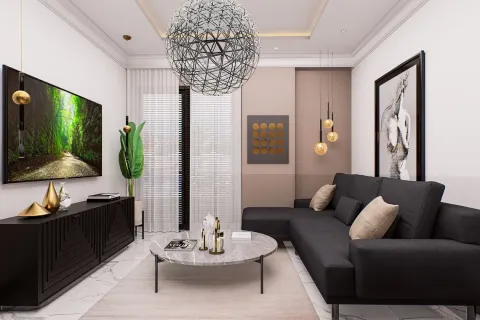 1+1 Lejlighed i Alanya, Antalya, Tyrkiet Nr. 224031 - 3