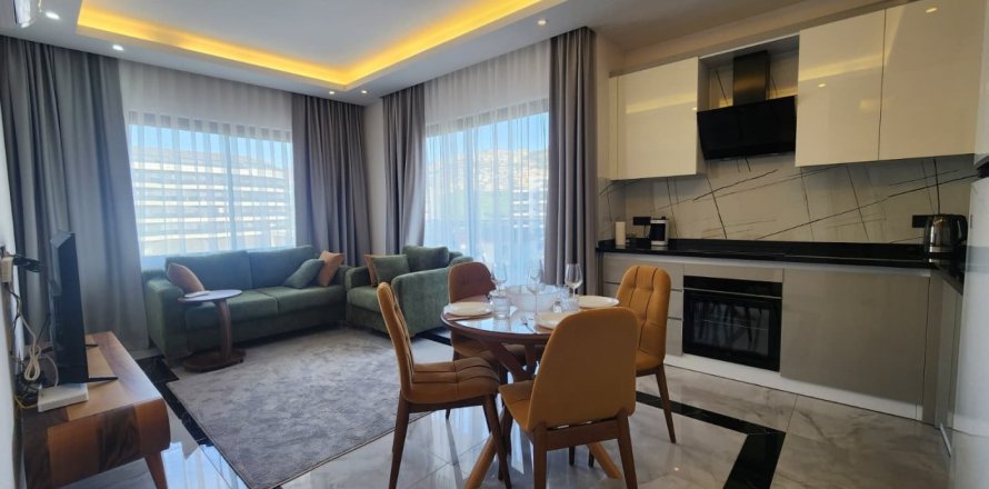 1+0 Lägenhet i Kargicak, Alanya, Antalya, Turkiet Nr. 225102