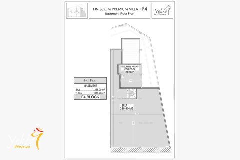 4+1 Villa in Mahmutlar, Antalya, Türkei Nr. 224820 - 2