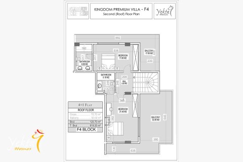 4+1 Villa in Mahmutlar, Antalya, Türkei Nr. 224820 - 5
