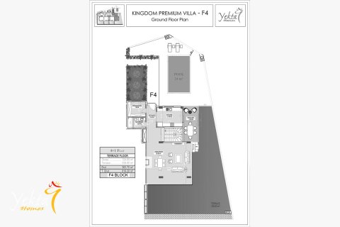 4+1 Villa in Mahmutlar, Antalya, Türkei Nr. 224820 - 3