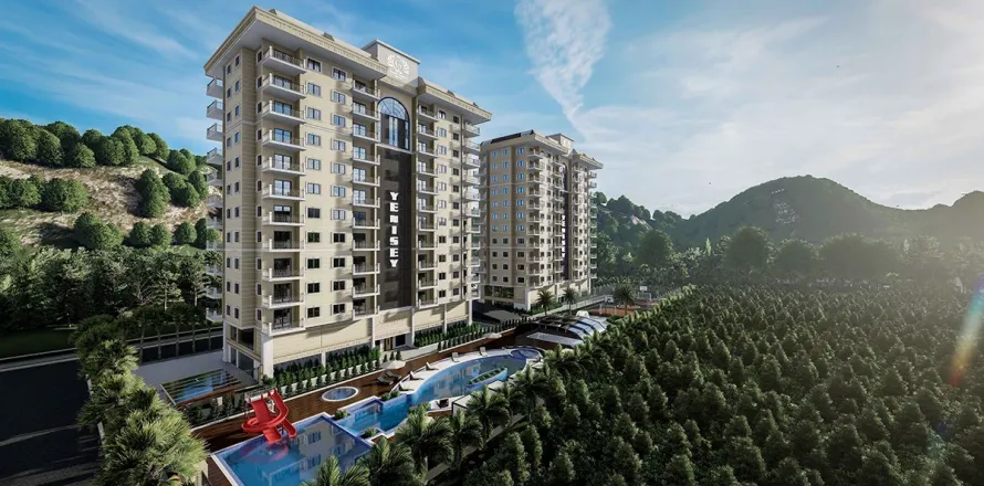 1+1 Wohnung  in Alanya, Antalya, Türkei Nr. 223559
