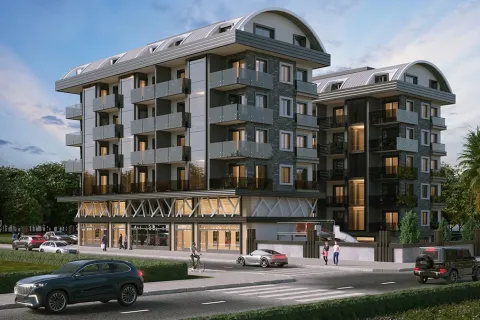1+2 Lägenhet i Alanya, Antalya, Turkiet Nr. 223562