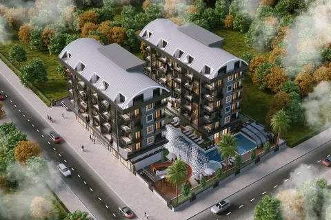 Продажа квартиры  в Аланье, Анталье, Турция 1+2, 60.4м2, №223562 – фото 2