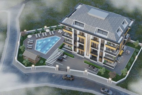 Квартира  2+1 в Оба, Анталья, Турция №139795