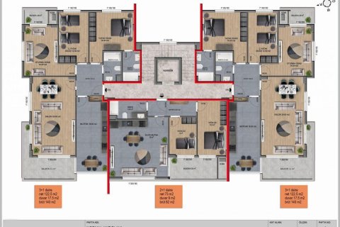 Продажа квартиры в Оба, Анталье, Турция 4 комн., 198м2, №95018 – фото 19