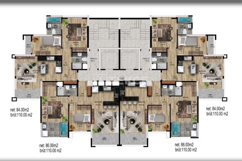 Daire 2+1 Erdemli, Mersin, Türkiye №215602 - 25