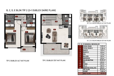 Продажа квартиры в Аланье, Анталье, Турция 2+1, 76м2, №212537 – фото 25