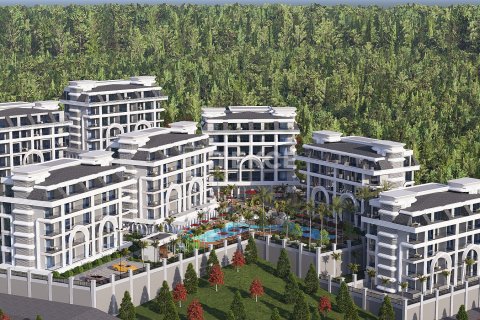 Daire  1+1  Alanya, Antalya, Türkiye №212536