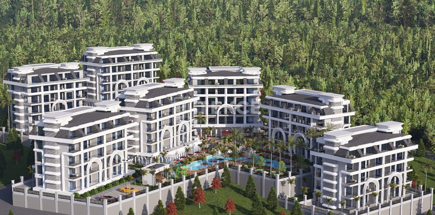 Квартира  1+1 в Аланье, Анталья, Турция №212536
