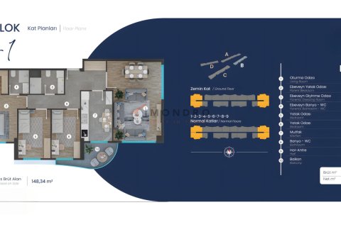 1+1 Lägenhet i Pendik, istanbul, Turkiet Nr. 221207 - 26