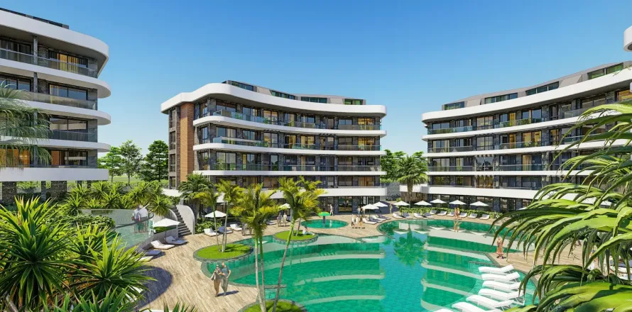 Daire 1+1 Oba, Antalya, Türkiye №219448