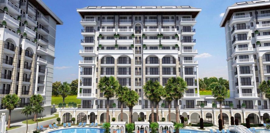 Lägenhet i Alanya, Antalya, Turkiet Nr. 94406