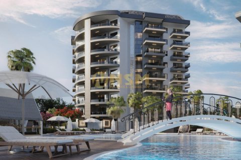 2+1 Lejlighed  i Alanya, Antalya, Tyrkiet Nr. 92854