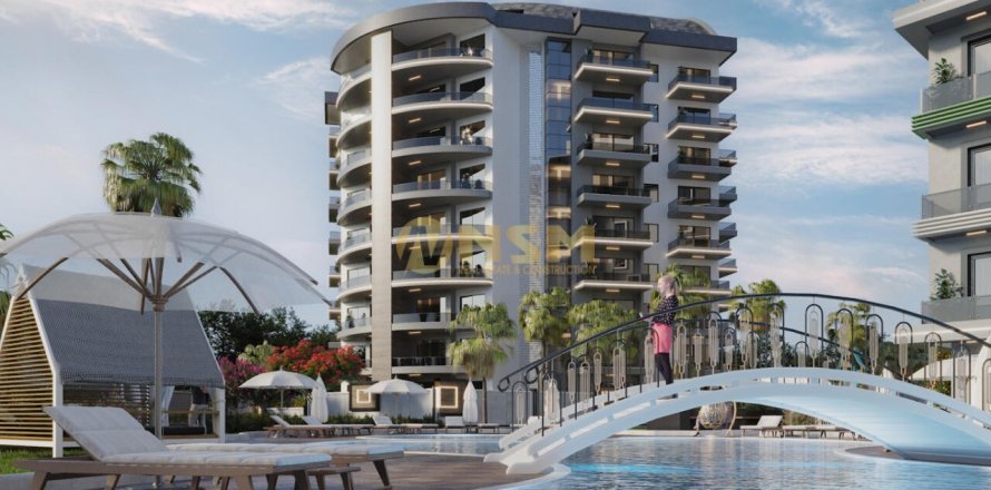 2+1 Lägenhet i Alanya, Antalya, Turkiet Nr. 92854