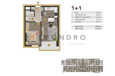 Продажа квартиры в Зейтинбурну, Стамбуле, Турция 2+1, 112м2, №217267 – фото 15