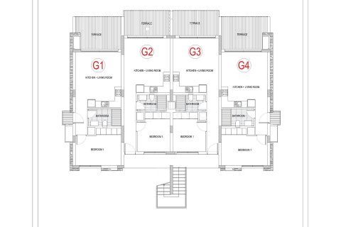 1+1 Takvåning i Famagusta, Nr. 212640 - 23