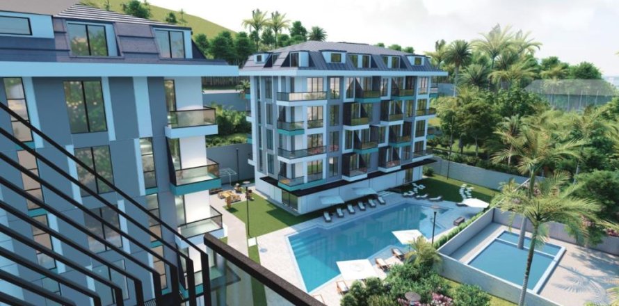 Leilighet  i Alanya, Antalya, Tyrkia Nr. 212638