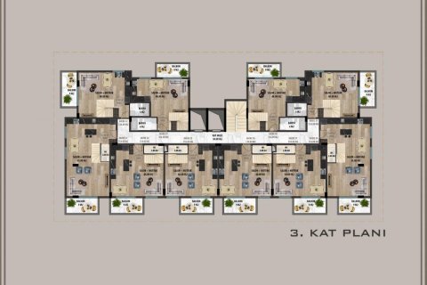 Daire Konaklı, Antalya, Türkiye №100434 - 23
