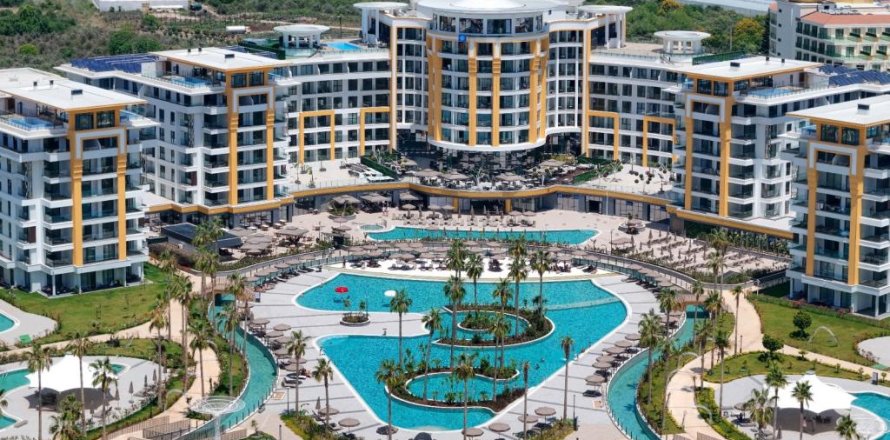 Leilighet  i Turkler, Alanya, Antalya, Tyrkia Nr. 223343