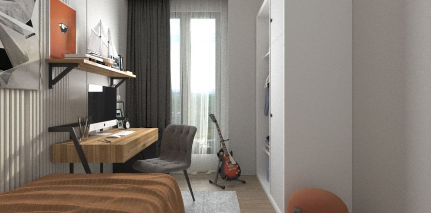 Daire Genyap Loft 2+1, Kâğıthane, İstanbul, Türkiye №104652