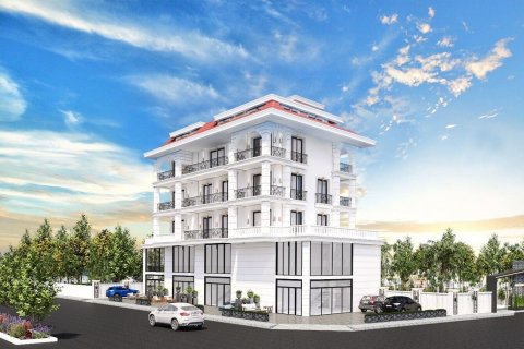 1+1 Lejlighed  i Kestel, Antalya, Tyrkiet Nr. 90332