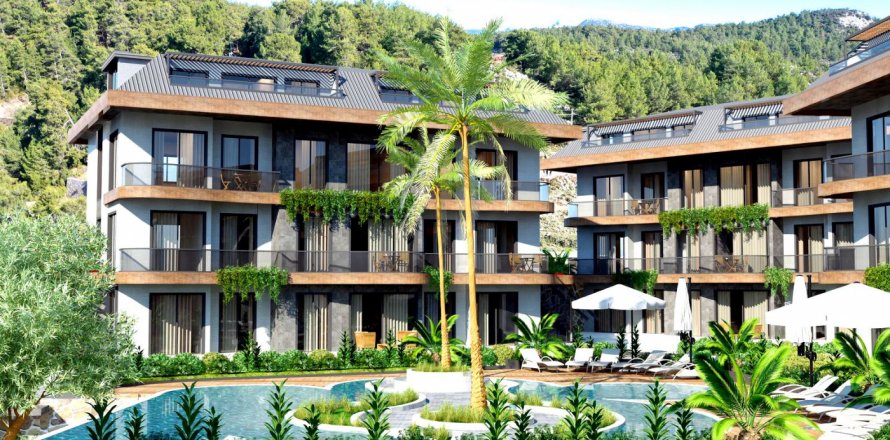 2+1 Leilighet i Alanya, Antalya, Tyrkia Nr. 90333