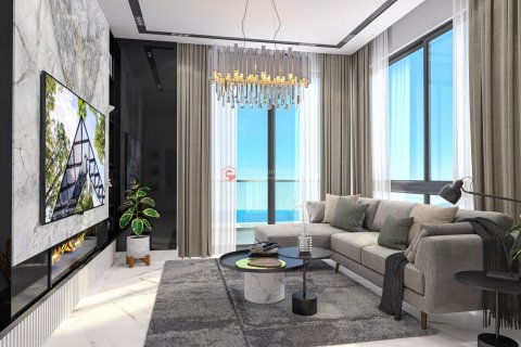 1+1 Lejlighed  i Alanya, Antalya, Tyrkiet Nr. 100629 - 30
