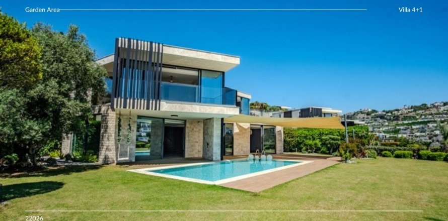 4+1 Villa in Yalikavak, Mugla, Turkey No. 227292