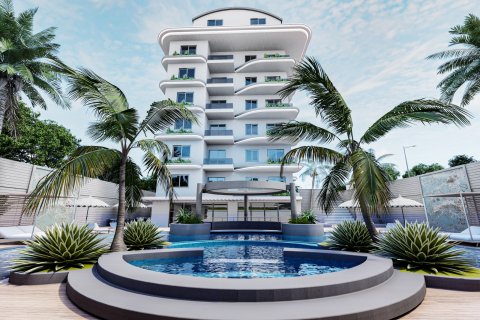 3+1 Lejlighed  i Gazipasa, Antalya, Tyrkiet Nr. 102743