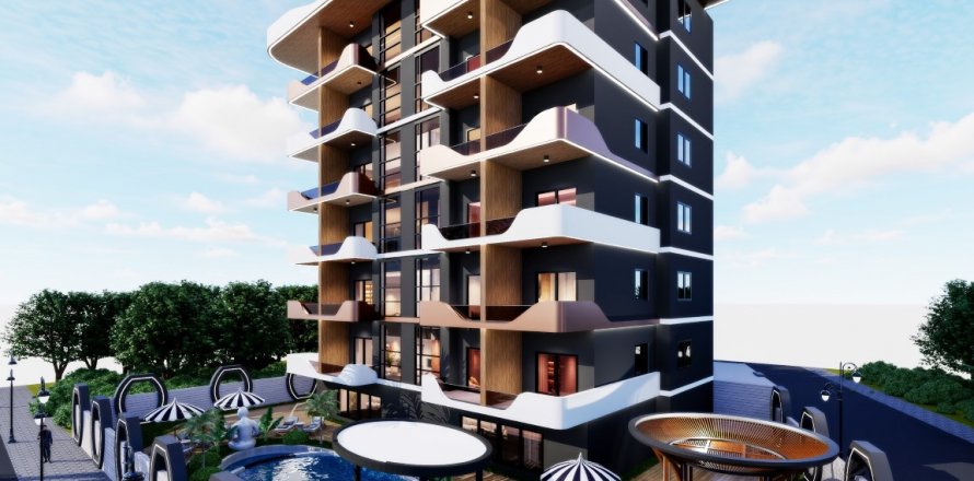Квартира  1+1 в Аланье, Анталья, Турция №102742