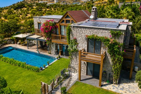 5+2 Villa  i Bodrum, Mugla, Tyrkiet Nr. 237596 - 11