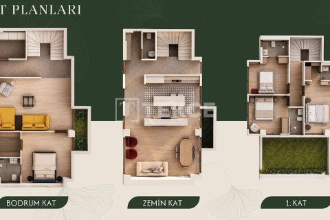 4+1 Villa  i Mersin, Tyrkiet Nr. 237599 - 21
