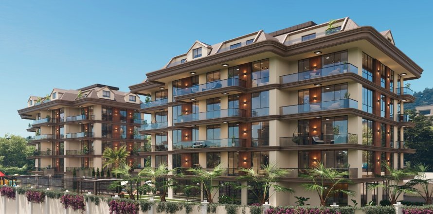 1+1 Wohnung in Alanya, Antalya, Türkei Nr. 227737