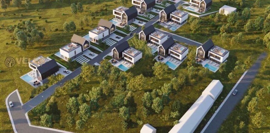 Вилла 4+1 в Бахчели, Гирне, Северный Кипр №214251