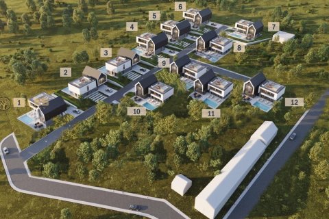 Продажа виллы в Бахчели, Гирне, Северный Кипр 4+1, 250м2, №214251 – фото 19