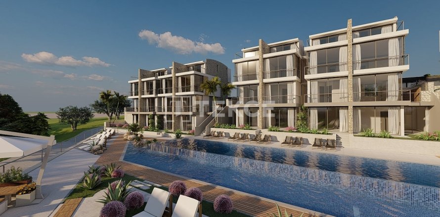 2+1 Lägenhet  i Kas, Antalya, Turkiet Nr. 225293
