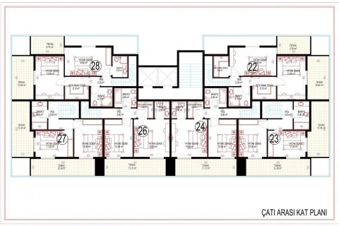 Продажа квартиры  в Махмутларе, Анталье, Турция 3 комн., 128м2, №94957 – фото 6