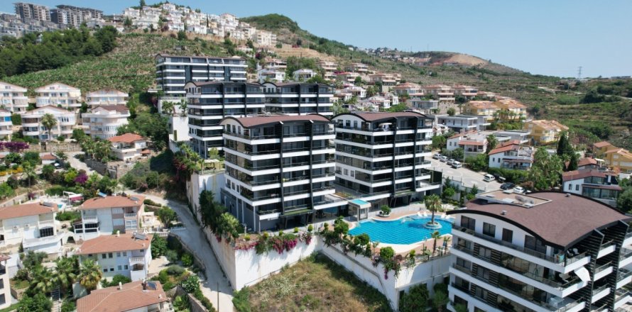 3+1 Leilighet  i Alanya, Antalya, Tyrkia Nr. 216491