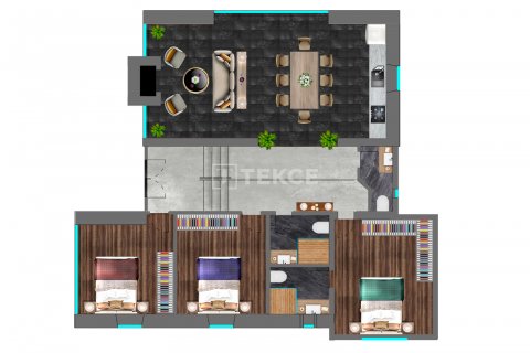 3+1 Villa i Milas, Mugla, Tyrkia Nr. 107111 - 20