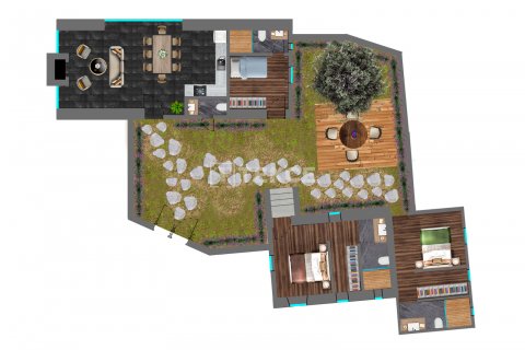 3+1 Villa i Milas, Mugla, Tyrkia Nr. 107111 - 21